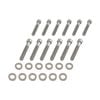 Small Block Ford Intake Manifold Bolt Kit Stainless Steel 260 289 302 (351w Late)