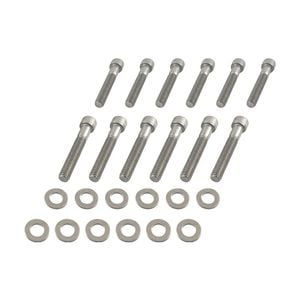 Small Block Ford Intake Manifold Bolt Kit Stainless Steel 260 289 302 (351w Late)