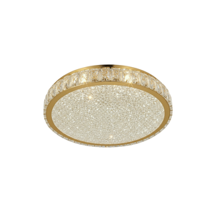 Element Lighting EDAN Crystal Ceiling Light Tri-colour LED 500mm (Gold)