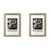 2PK Frankie & Me Wooden Border 6x8'' Picture Frame Home/Office Photo Decor Oak