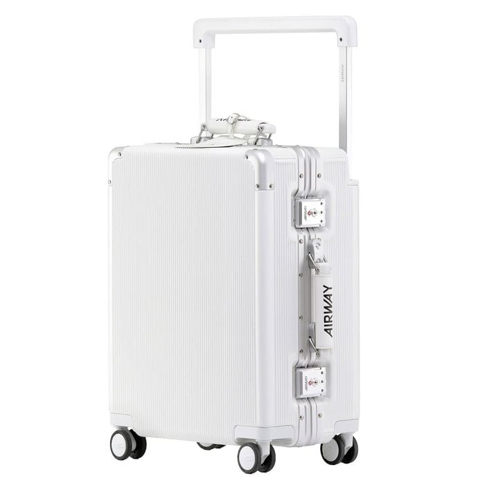 AIRWAY Titan Carry - Aluminium Frame Suitcase Carry-On Luggage 20 Inch