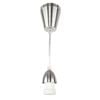 Brilliant DIY 30cm Pendant Suspension Cord Brushed Steel