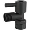 Terminator 15mm Black L/H Cistern Tap BPLNCTCV15