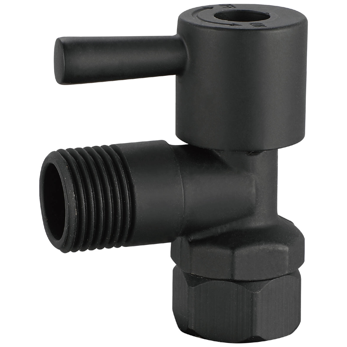 Terminator 15mm Black L/H Cistern Tap BPLNCTCV15 - Bunnings New Zealand