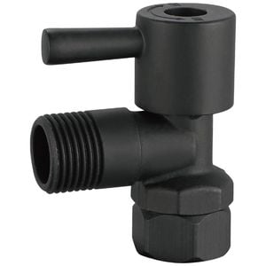 Terminator 15mm Black L/H Cistern Tap BPLNCTCV15