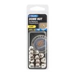 Zenith 1/4" Chrome Plated Dome Nut - 12 Pack