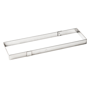 Matfer Bourgeat Rectangular Flan Frame - 370x110x25mm