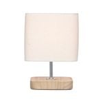 Verve Design Natural Shade And Base Table Lamp - Twin Pack