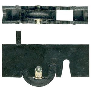 Rolltrak Adjustable Plastic Carriage And Acetal Roller