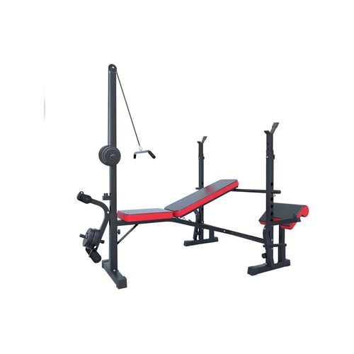 FitnessLab Adjustable Weight Bench Press 8in1 Home Gym Equipment Bunnings Australia