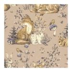Cristiana Masi Deers and Bunnies Wallpaper - Beige  10.05m x 53cm