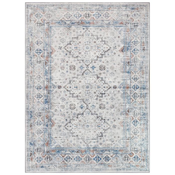 Loom & Lace Atlas Casablanca 160x220cm Blue Cream Rug