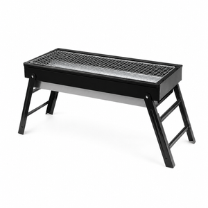 Elora Foldable Portable Bbq Charcoal Grill Barbecue Hibachi Picnic Hiking Party Festival Camping