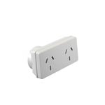 HPM 10A Slimline Double Adaptor - Right
