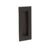 Lane 120mm Black Rectangle Flush Pull