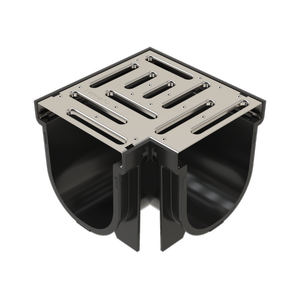Everhard 100mm x 1m EasyDRAIN Style Corner Channel