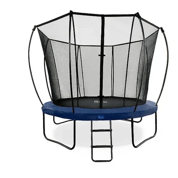Geetramp Curve 10ft Round Trampoline - Dark Blue