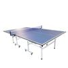 Leaf Living Primo Optimal 16mm Indoor  Blue Top Foldable Solo Play Table Tennis Pingpong Table-bats Balls Net