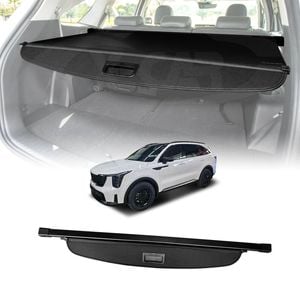Retractable Cargo Cover for Kia Sorento 2020-Onwards Rear Rack Partition Shelter Trunk Shade