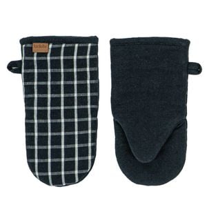 Ladelle Hemingway Black Set Of 2 Baker's Oven Mitts