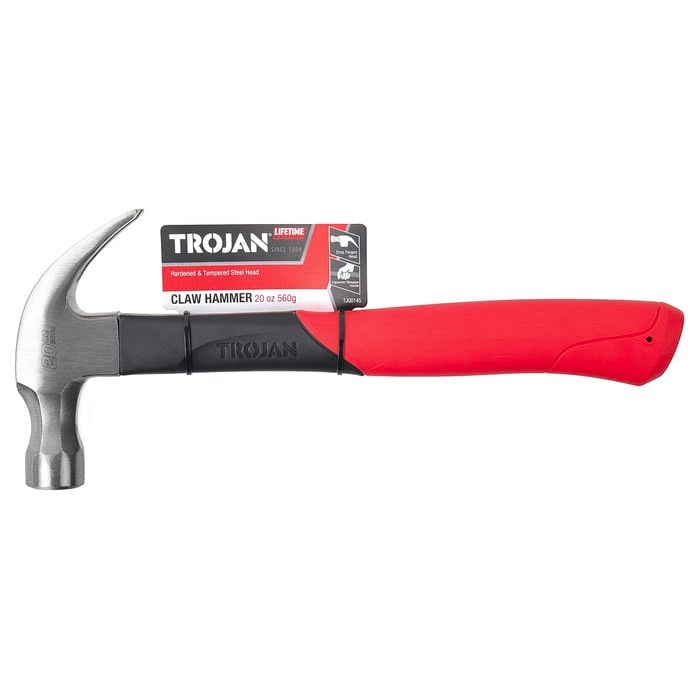 Trojan 20oz 570g Fibreglass Claw Hammer