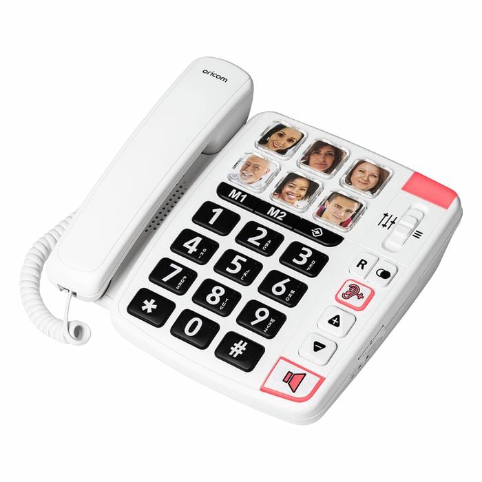 Oricom Care80S Big Button Amplified Phone with Picture Dialling