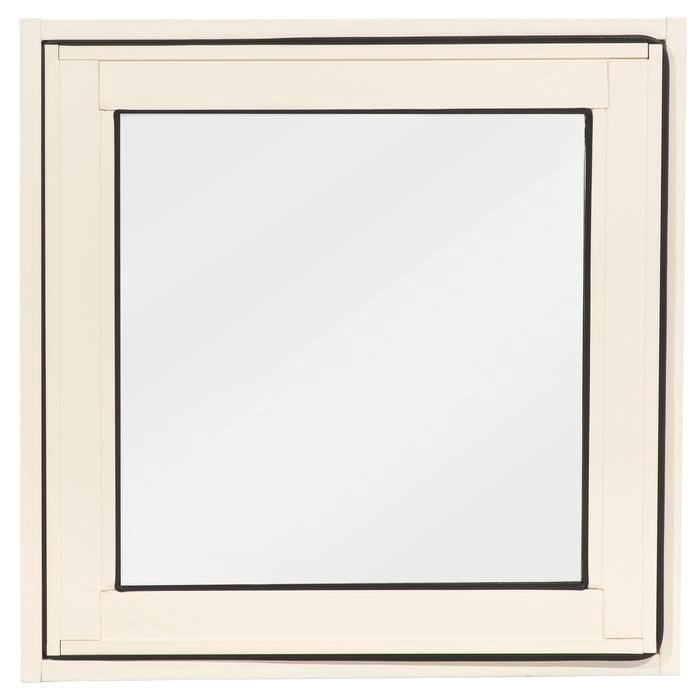 Polar     View 600 x 600mm White Birch Frosted Glass Openable Double Glazed Window