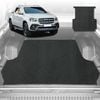 6D Diamond Ute Tub Mat for Mercedes-Benz X-Class Ute 2017-2021 (with spray on liner or no liner)-Black-Outback GT