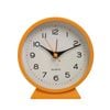 Catzon Analog Alarm Clock With Light Slient Battery Operated-orange
