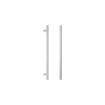 Lockwood 142 600mm Satin Stainless Steel Entrance Handle Set