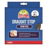 Gorilla 9mm x 3mm x 5m Black Draughts Stop Foam