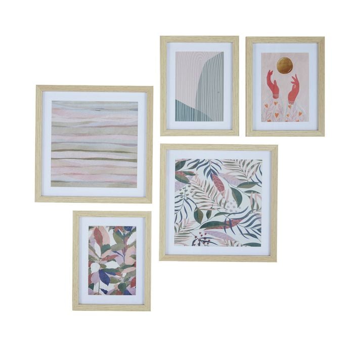 Emporium Zen Gallery Wall Art 5pcs Set Multi-Coloured