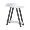 Familand 2-Tiers Wooden Console Table For Front Door Living Room Foyer Hallway