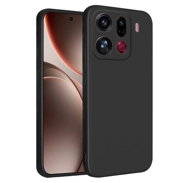 MEZON OPPO Find X9 Pro 5G Slim Black TPU Gel Back Case Wireless Charging Compatible