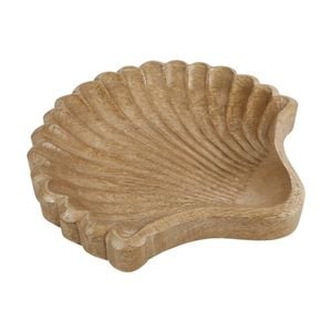 Maine & Crawford 7 Seas 25cm Seashell Wooden Display Tray Home Decor Natural