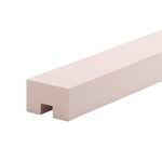 66 x 42mm 5.4m Baluster Handrail H3 Pink Pine FJ Primed Midrail Rebated LOSP