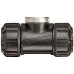 Philmac Metric 25mm x 25mm x 3/4" Poly x Poly x FI BSP Tee