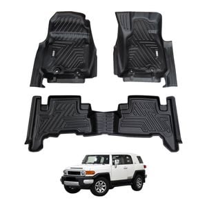 AUSGO Car Floor Mats for Toyota FJ Cruiser 2011-2016 All-Weather Floor Liners