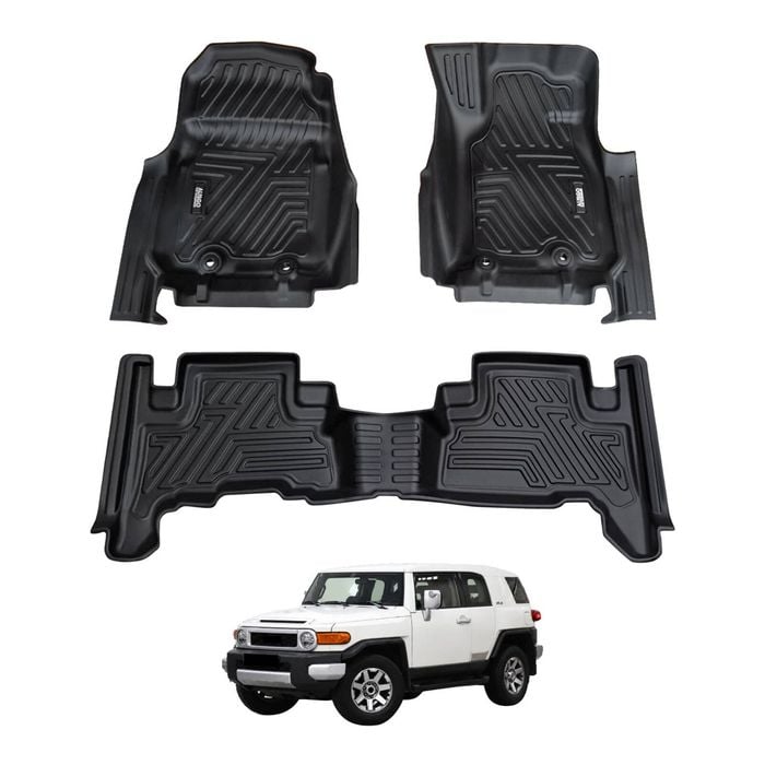AUSGO Car Floor Mats for Toyota FJ Cruiser 2011-2016 All-Weather Floor Liners