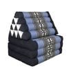 Large Thai Triangle Pillow - 3 Fold Floor Cushion | Handmade Thai Lounge Mat & Backrest | 100% Kapok Filled