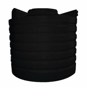 Clark Tanks 1000L Round Poly Water Tank - Black
