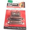 Zenith Self Closing Hinge Flush Mount 38mm Florentine Bronze 2pk
