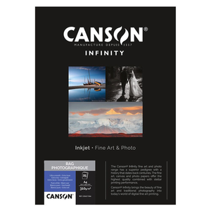 Canson Infinity Rag Photographique Ii 310gsm A3 X 25 Sheets