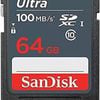 Sandisk 64gb Sd Card Sdxc Ultra Class 10 Dslr Video Camera Memory Card 100mb/s
