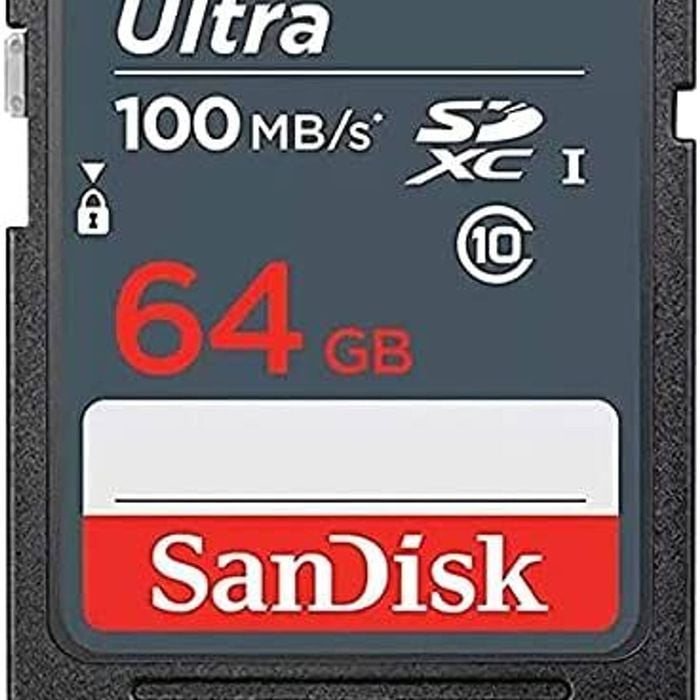 Sandisk 64gb Sd Card Sdxc Ultra Class 10 Dslr Video Camera Memory Card 100mb/s