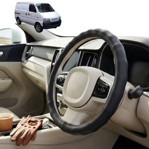 Australian Goose Steering Wheel Cover for Suzuki Carry 1999 - 2013 Circle Black