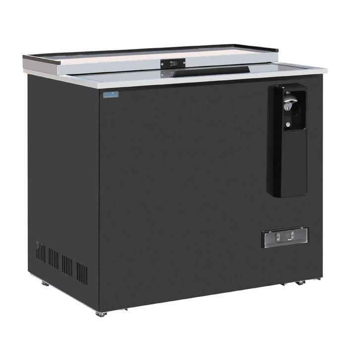 Polar G-series Top Loading Bottle Cooler Well 935mm Commercial Beverage Fridge Black Ct330