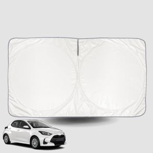 Windscreen Sun Shade for Toyota® Yaris 2011-2020 Universal Fit Window Visor UV Block