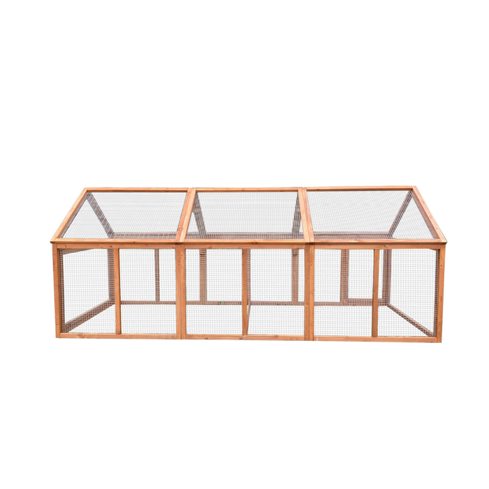 YES4PETS 250 CM Large Chicken Coop Cat Run