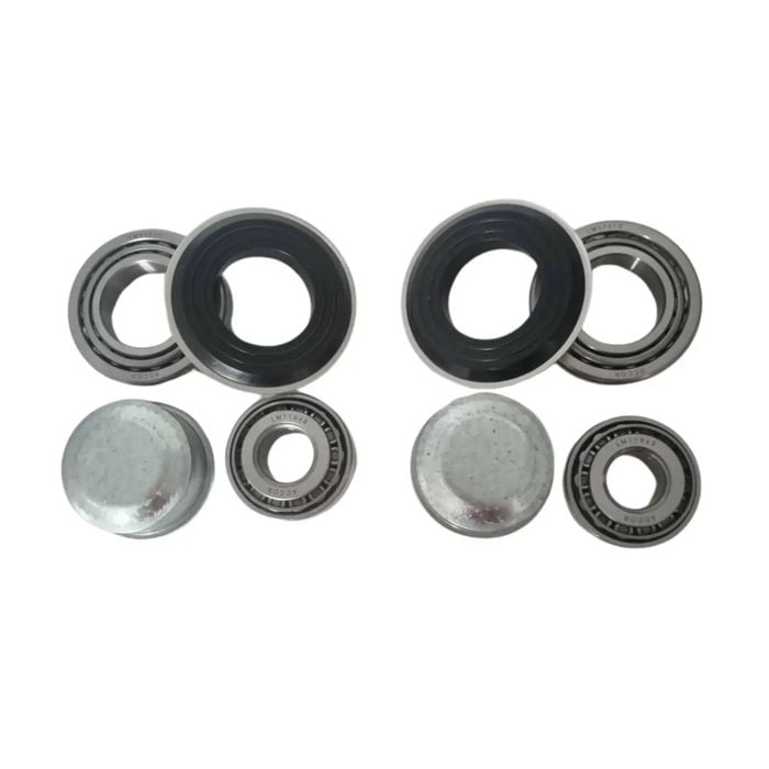 2x Marine Trailer Bearing Kits With Dustcaps For Holden Axles Lm67048 And Lm11949 - Bearing Kit | Axles | Wheel